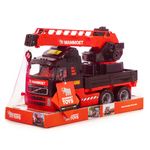 Jucarii, Copii si Bebe - Jucarii si jocuri - Vehicule si jucarii cu telecomanda - Utilaje constructie de jucarie - Camion cu macara - Mammoet, 49 x 19 x 31 cm, Polesie - Infinity.ro