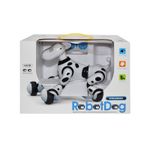 Jucarii, Copii si Bebe - Jucarii si jocuri - Vehicule si jucarii cu telecomanda - Roboti de jucarie - Robot catel, vorbitor, cu RC, AC, 24 x 18 x 18 cm - Infinity.ro