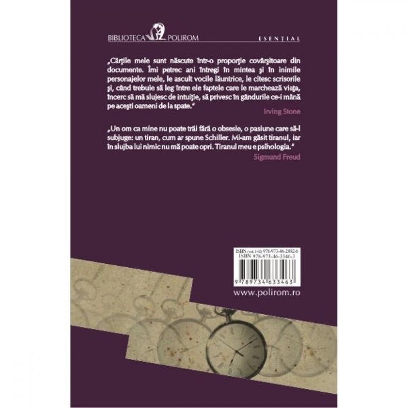 Carti si Birotica - Carti - Beletristica - Viata lui Freud. Vol.I: Turnul nebunilor - Irving Stone - Infinity.ro