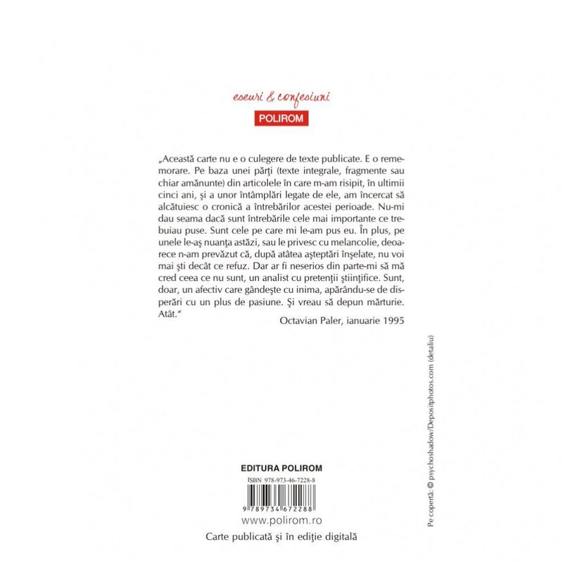 Carti si Birotica - Carti - Beletristica - Vremea Intrebarilor (editia a II-a, de buzunar) - Octavian Paler - Infinity.ro
