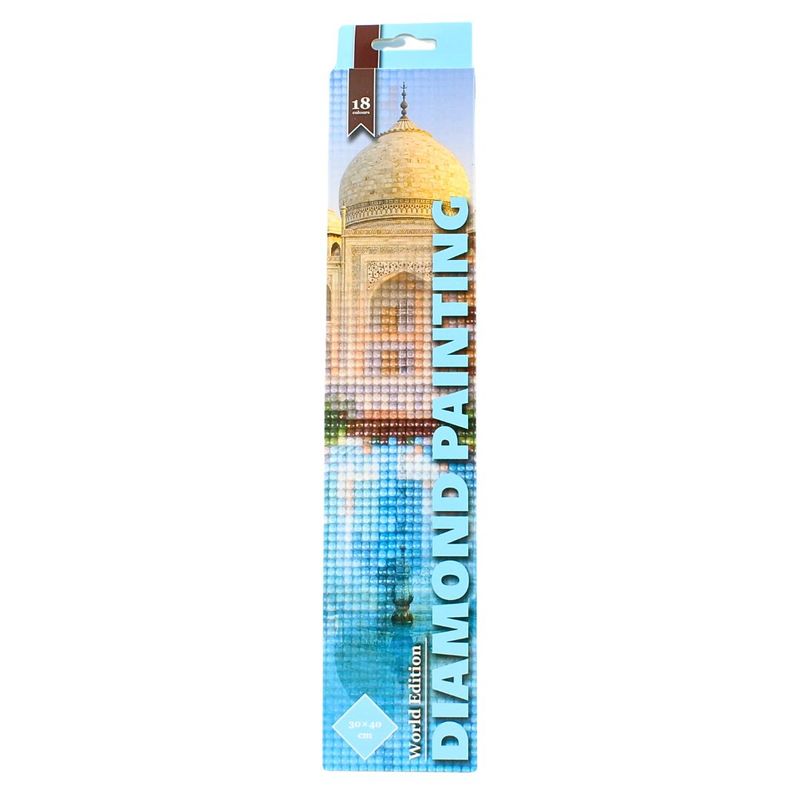 Jucarii, Copii si Bebe - Jucarii si jocuri - Jucarii & jocuri educative - Seturi pictura si desen - Set broderie diamante 5D 30x40cm Taj Mahal - Infinity.ro