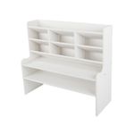 Casa si Gradina - Mobilier - Organizare si depozitare - Organizatoare pentru sertare si dulapuri - Organizator tip birou,Material plastic+spuma presata,Alb - Alb - Infinity.ro