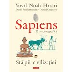 Carti si Birotica - Carti - Istorie - Sapiens. O istorie grafica. Volumul II, Yuval Noah Harari, David Vandermeulen, Daniel Casanave - Infinity.ro
