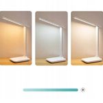 Casa si Gradina - Corpuri si surse de iluminat - Veioze si lampi - Veioze - Lampa LED birou,3 Moduri Lumina,ABS,Culoare Alb - 135 x 95 mm - Infinity.ro