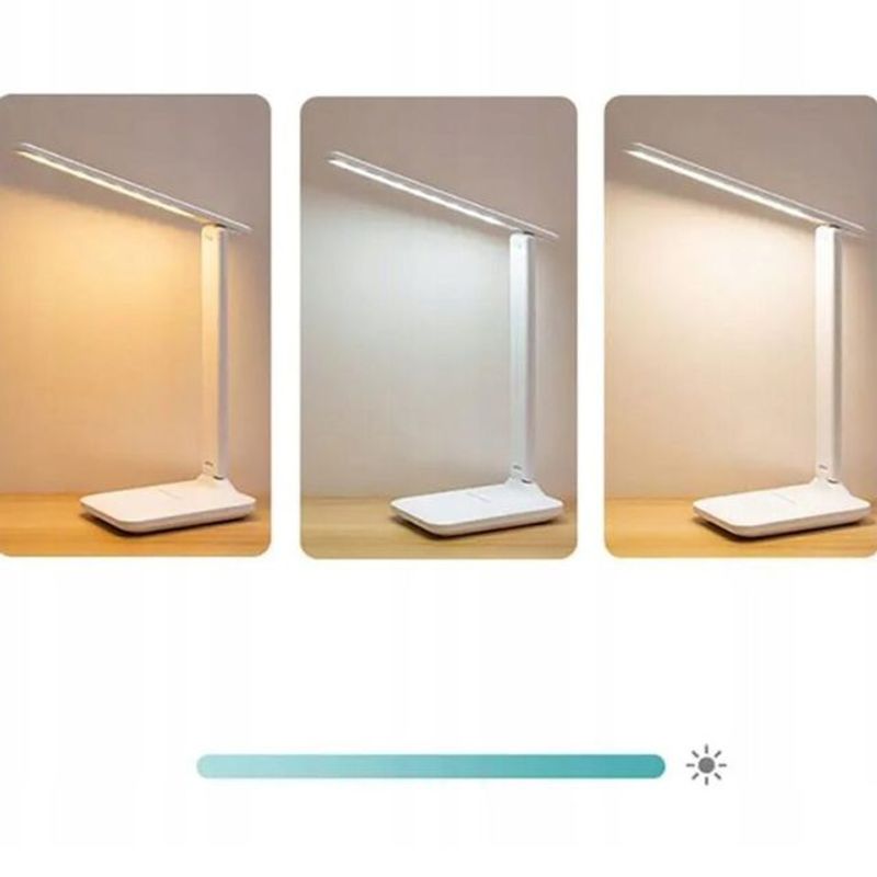 Casa si Gradina - Corpuri si surse de iluminat - Veioze si lampi - Veioze - Lampa LED birou,3 Moduri Lumina,ABS,Culoare Alb - 135 x 95 mm - Infinity.ro