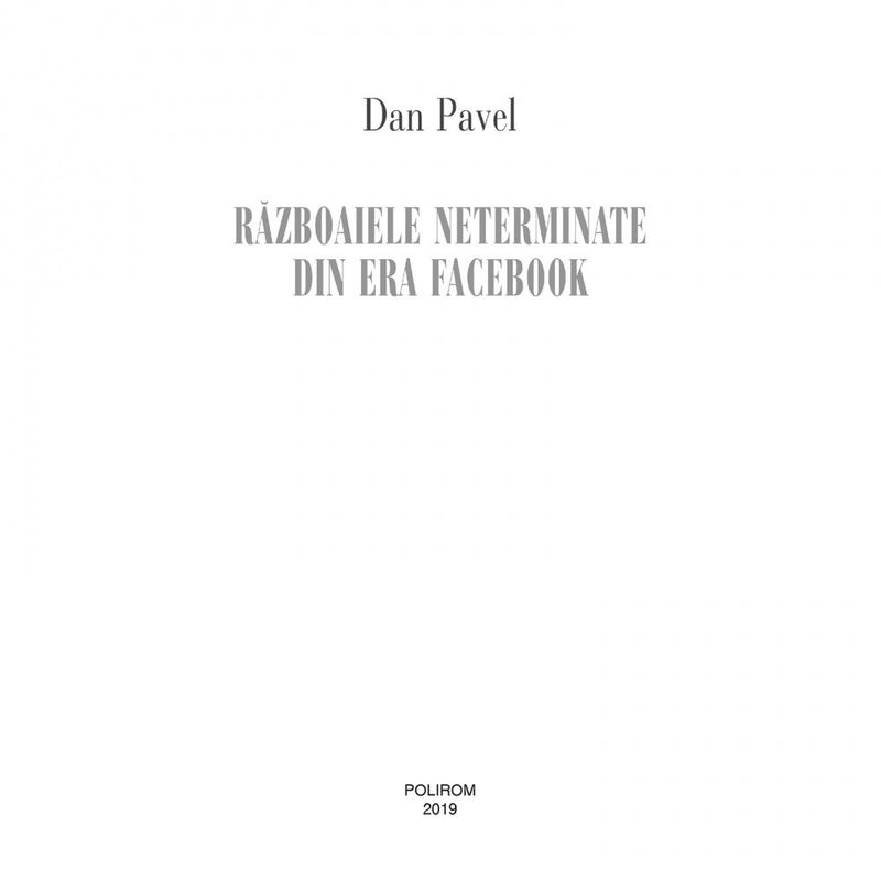 Carti si Birotica - Carti - Istorie - Razboaiele neterminate din era Facebook, Dan Pavel - Infinity.ro