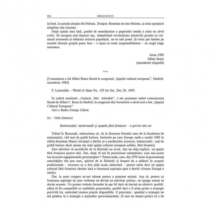 Carti si Birotica - Carti - Istorie - Mihai Botez. Trei schite de portret - Radu Ioanid - Infinity.ro