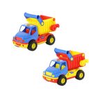 Jucarii, Copii si Bebe - Jucarii si jocuri - Vehicule si jucarii cu telecomanda - Utilaje constructie de jucarie - Basculanta - ConsTruck, 26 x 14 x 19 cm, Wader - Infinity.ro