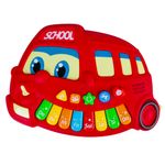 Jucarii, Copii si Bebe - Jucarii si jocuri - Jucarii de rol - Instrumente muzicale de jucarie - Orga cu baterii pentru bebelusi, Autobuz - Infinity.ro