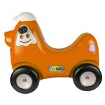 Jucarii, Copii si Bebe - Jucarii si jocuri - Jucarii de exterior - Masinute si vehicule pentru copii - Catel cu roti, portocaliu - ROBENTOYS - Infinity.ro