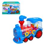 Jucarii, Copii si Bebe - Jucarii si jocuri - Vehicule si jucarii cu telecomanda - Trenulete de jucarie - Locomotiva, cu baterii - Infinity.ro