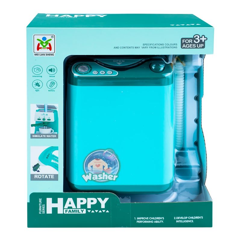 Jucarii, Copii si Bebe - Jucarii si jocuri - Jucarii de rol - Seturi de curatenie copii si accesorii - Masina de spalat, cu lumina si sunet - Infinity.ro