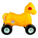 Jucarii, Copii si Bebe - Jucarii si jocuri - Jucarii de exterior - Balansoare copii - Calut balansoar 2 in 1, galben - ROBENTOYS - Infinity.ro