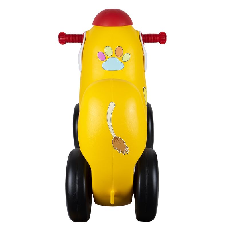 Jucarii, Copii si Bebe - Jucarii si jocuri - Jucarii de exterior - Masinute si vehicule pentru copii - Catel cu roti, galben - ROBENTOYS - Infinity.ro