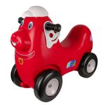 Jucarii, Copii si Bebe - Jucarii si jocuri - Jucarii de exterior - Balansoare copii - Catel balansoar 2 in 1, rosu - ROBENTOYS - Infinity.ro