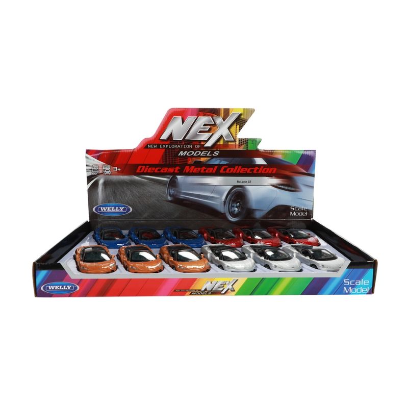 Jucarii, Copii si Bebe - Jucarii si jocuri - Vehicule si jucarii cu telecomanda - Masinute - Masina McLaren GT Welly - Toi-Toys - Infinity.ro