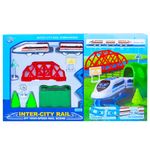 Jucarii, Copii si Bebe - Jucarii si jocuri - Vehicule si jucarii cu telecomanda - Trenulete de jucarie - Tren cu baterii + sina - Infinity.ro