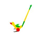 Jucarii, Copii si Bebe - Jucarii si jocuri - Jucarii bebelusi - Jucarii de tras/impins - Ratusca de impins, 60 x 18 x 26, Polesie - Infinity.ro