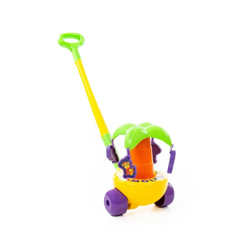 Jucarii, Copii si Bebe - Jucarii si jocuri - Jucarii bebelusi - Jucarii de tras/impins - Jucarie de impins, Palmier, 63 x 19 x 23 cm, Polesie - Infinity.ro