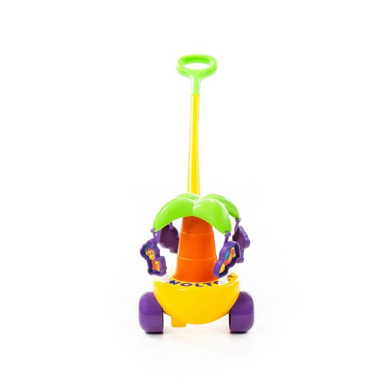 Jucarii, Copii si Bebe - Jucarii si jocuri - Jucarii bebelusi - Jucarii de tras/impins - Jucarie de impins, Palmier, 63 x 19 x 23 cm, Polesie - Infinity.ro