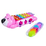 Jucarii, Copii si Bebe - Jucarii si jocuri - Jucarii de rol - Instrumente muzicale de jucarie - Xilofon, Ursulet + forme educative - Infinity.ro
