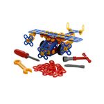 Jucarii, Copii si Bebe - Jucarii si jocuri - Vehicule si jucarii cu telecomanda - Elicoptere, avioane si nave de jucarie - Avion de asamblat - 144 piese, 13 x 10 x 19 cm, Polesie - Infinity.ro