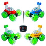 Jucarii, Copii si Bebe - Jucarii si jocuri - Vehicule si jucarii cu telecomanda - Masinute - Masina RC cu 2 fete, 17 x 15.5 x 13 cm - Infinity.ro