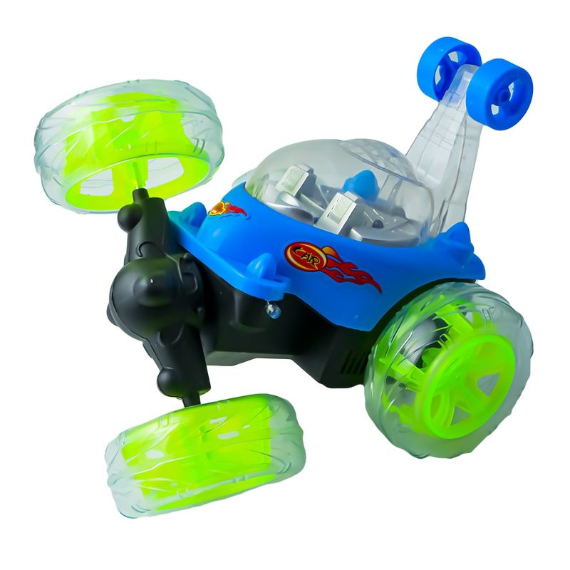 Jucarii, Copii si Bebe - Jucarii si jocuri - Vehicule si jucarii cu telecomanda - Masinute - Masina RC cu 2 fete, 17 x 15.5 x 13 cm - Infinity.ro