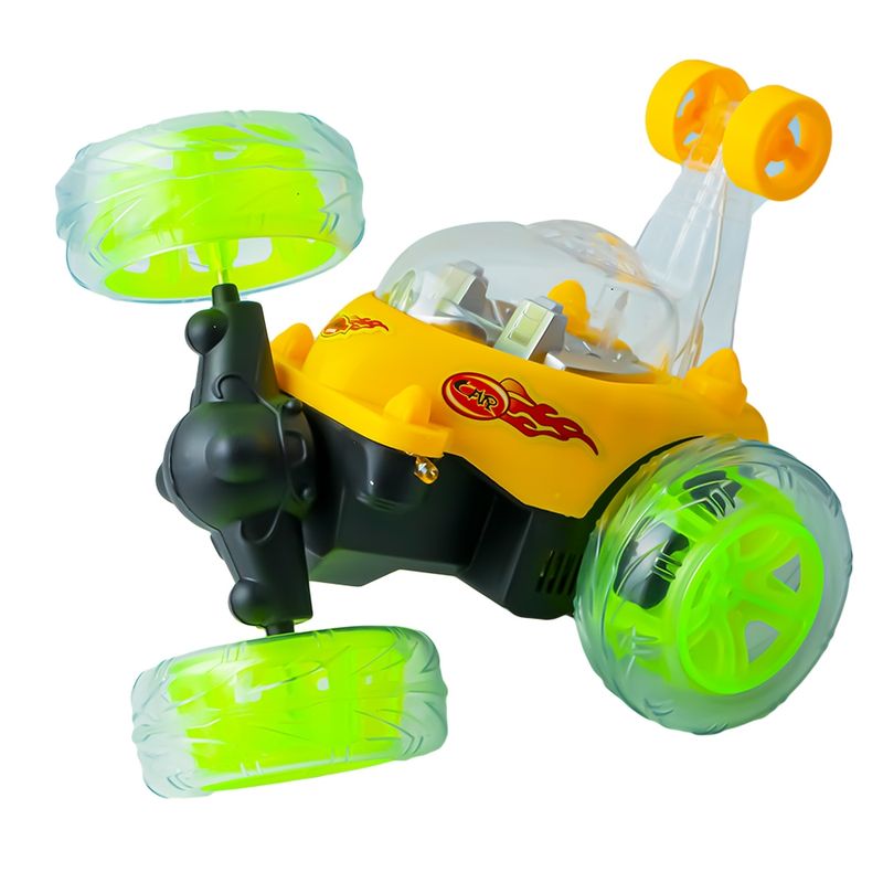 Jucarii, Copii si Bebe - Jucarii si jocuri - Vehicule si jucarii cu telecomanda - Masinute - Masina RC cu 2 fete, 17 x 15.5 x 13 cm - Infinity.ro