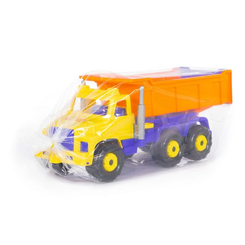 Jucarii, Copii si Bebe - Jucarii si jocuri - Vehicule si jucarii cu telecomanda - Utilaje constructie de jucarie - Camion - Supergigant, 81 x 32 x 33 cm, Polesie - Infinity.ro