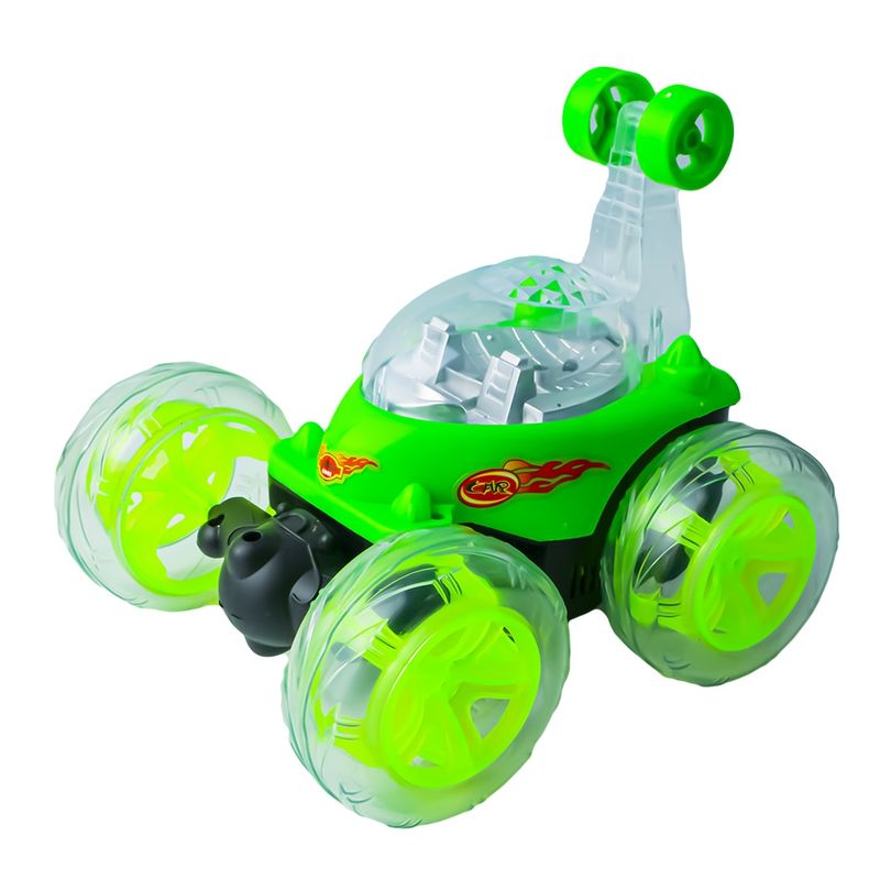 Jucarii, Copii si Bebe - Jucarii si jocuri - Vehicule si jucarii cu telecomanda - Masinute - Masina RC cu 2 fete, 17 x 15.5 x 13 cm - Infinity.ro