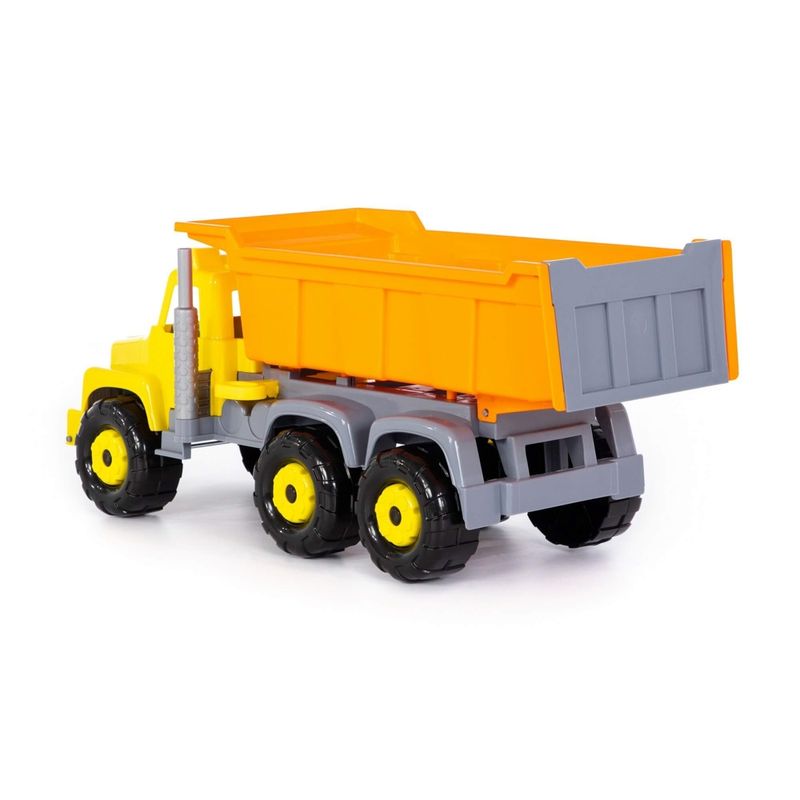 Jucarii, Copii si Bebe - Jucarii si jocuri - Vehicule si jucarii cu telecomanda - Utilaje constructie de jucarie - Camion - Supergigant, 81 x 32 x 33 cm, Polesie - Infinity.ro