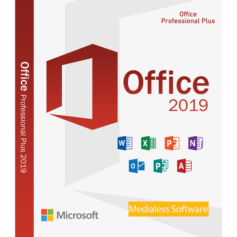 PC, gaming si accesorii - Software - Office & Aplicatii Desktop - Office 2019 Professional Plus, 32/64 bit, Multilanguage, Bind, Medialess - Infinity.ro