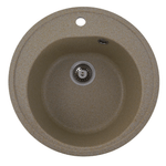 Casa si Gradina - Sanitare - Chiuveta bucatarie si accesorii - Chiuvete bucatarie - Chiuveta Premium Elefant Luna 510, bej - Infinity.ro