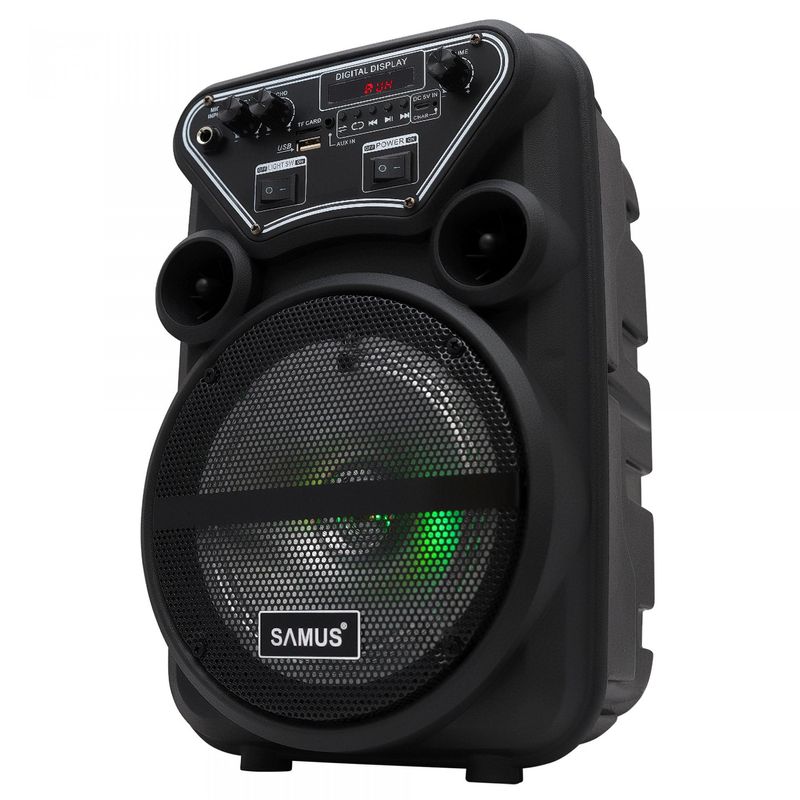 Boxa portabila+microfon cu fir SAMUS DANCE 6-150W - Marketplace online ...