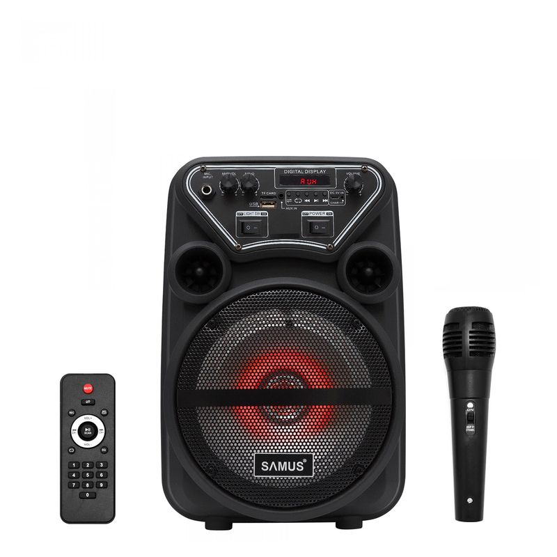 Boxa portabila+microfon cu fir SAMUS DANCE 6-150W - Marketplace online ...
