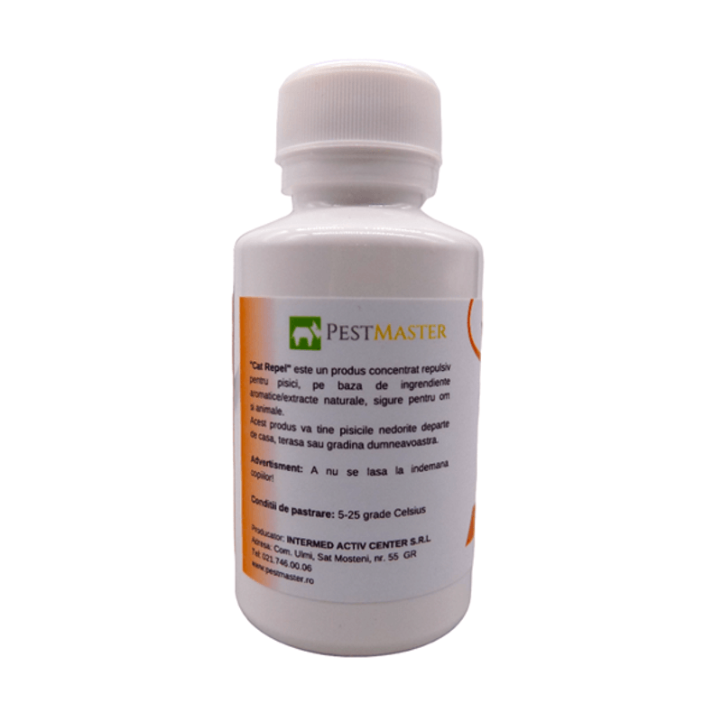 Casa si Gradina - Gradinarit si plante - Intretinere gradina - Articole daunatori gradina - Repelent Concentrat pentru Pisici – CAT REPEL, 100 ml - Infinity.ro