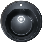 Casa si Gradina - Sanitare - Chiuveta bucatarie si accesorii - Chiuvete bucatarie - Chiuveta Premium Elefant Luna 510, negru metalic - Infinity.ro