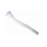 Casa si Gradina - Sanitare - Chiuveta bucatarie si accesorii - Accesorii chiuvete - Racord flexibil 1.1/4″ x 32, piulita din plastic si ventil chiuveta cu sita din otel inoxidabil, A33, Hypo - Infinity.ro