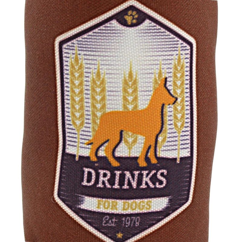 Petshop - Accesorii petshop - Jucarii animale - Jucarii interactive animale - Jucarie pentru caini sticla maro 26,5cm - Infinity.ro