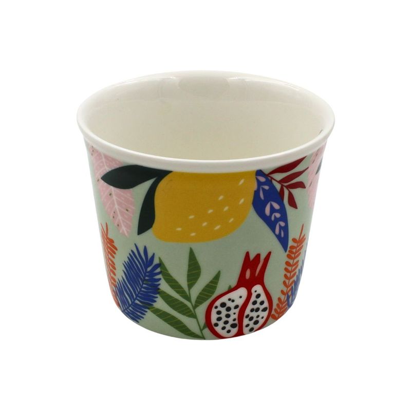 Casa si Gradina - Bucatarie si vesela - Vesela si tacamuri - Farfurii si boluri - Set portelan bol cu lingurita IceCream lamaie - Infinity.ro