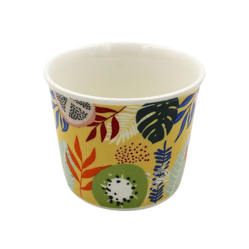 Casa si Gradina - Bucatarie si vesela - Vesela si tacamuri - Farfurii si boluri - Set portelan bol cu lingurita IceCream kiwi - Infinity.ro