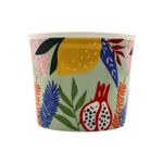 Casa si Gradina - Bucatarie si vesela - Vesela si tacamuri - Farfurii si boluri - Set portelan bol cu lingurita IceCream lamaie - Infinity.ro