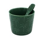 Casa si Gradina - Bucatarie si vesela - Vesela si tacamuri - Farfurii si boluri - Set portelan bol cu lingurita Tropicana - Infinity.ro