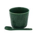 Casa si Gradina - Bucatarie si vesela - Vesela si tacamuri - Farfurii si boluri - Set portelan bol cu lingurita Tropicana - Infinity.ro