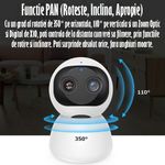 Casa si Gradina - Mobilier - Mobilier copii - Monitoare video copii - Baby Monitor, FullHD 2MP,Auto Tracking, Vedere Nocturna, Audio-Video,Rotire automata, Rezolutie 1920x1080,Senzor Miscare - Infinity.ro