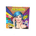 Carti si Birotica - Papetarie - Agende si calendare - Agende si carnete - Carnet notite Sketch 200x200 mm 36 file veline Mandarin - Infinity.ro