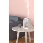 Electronice si Electrocasnice - Climatizare si sisteme de incalzire - Aparate filtrare aer - Umidificatoare - Umidificator de aer miffy , reincarcabil cu uleiuri esentiale, led, 380ml Roz - Infinity.ro