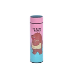 Casa si Gradina - Bucatarie si vesela - Accesorii bar - Termosuri si Cani termos - Termos smart cu pereti dublii din inox si afisaj LED, indicator temperatura C, Bare Bears,  roz, 500 ml - Infinity.ro
