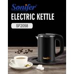 Electronice si Electrocasnice - Electrocasnice bucatarie - Preparare bauturi - Fierbatoare de apa - Fierbator electric Sonifer SF-2058 Capacitate 0,6L - Infinity.ro